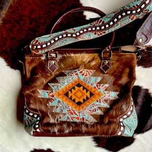 Myra Cowhide Bag (carried once!)